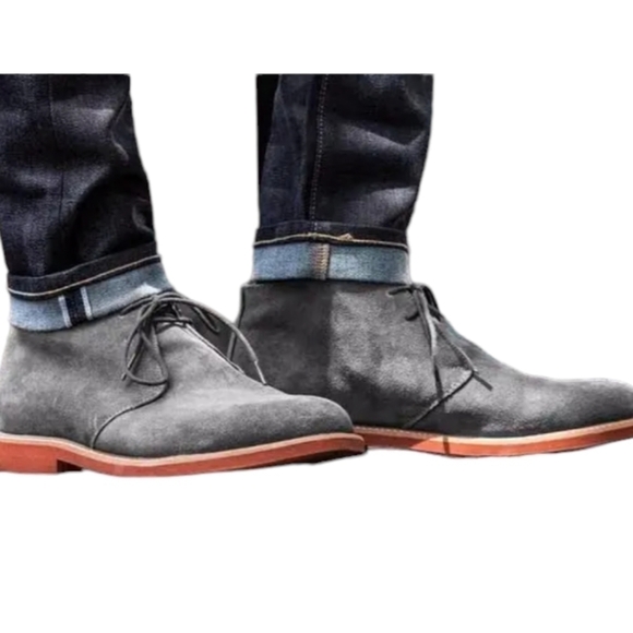 Ted Baker London Mens Linnus Ankle Suede Chukka Boots shoes sz 11.5 - Picture 1 of 13